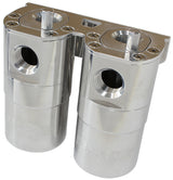 Dual Catch Can -10ORB Air / Oil Separator Diesel AF64-4364 - Aeroflow