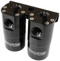 Dual Catch Can -10ORB Air / Oil Separator Diesel AF64-4364BLK - Aeroflow