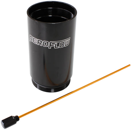 Universal Catch Can Extension Air/Oil Separator Diesel Black AF64-4373BLK - Aeroflow