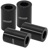 Billet Bolt Spacers M6 Black 19mm Long Pack Of 4 AF64-4378BLK - Aeroflow