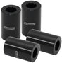 Billet Bolt Spacers M6 Black 19mm Long Pack Of 4 AF64-4378BLK - Aeroflow