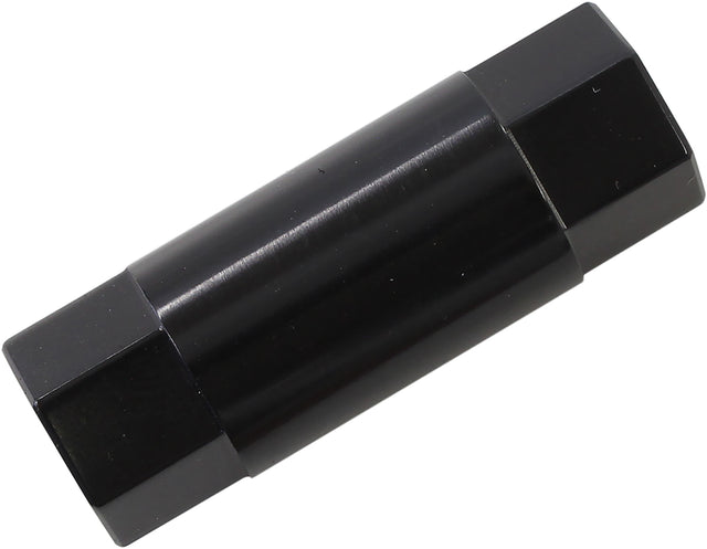 M6 Female Hex Spacer Black 1 Per Pack 40mm Length AF64-4385BLK - Aeroflow