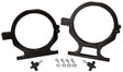 Nos Bottle Billet Brackets Pair Black Nitrous 10LB & 15LB AF64-5000BLK - Aeroflow