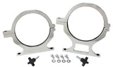 Nos Bottle Billet Brackets *Pair* Polished Nitrous AF64-5000P - Aeroflow