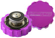 Billet Radiator Cap 32mm 1.1b Complete With Billet Cover AF64-5032PUR - Aeroflow
