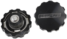 Billet Radiator Cap 32mm 1.44bCOMPLETE With Billet Cover AF64-5033BLK - Aeroflow