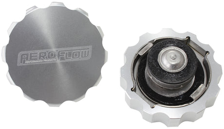 Billet Radiator Cap 32mm 1.44bCOMPLETE With Billet Cover AF64-5033S - Aeroflow