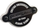 Radiator Cap 32mm Black 23 PSI1.58 Bar 158 Kpa Small S/S AF64-5034BLK - Aeroflow