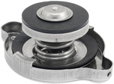 Radiator Cap 32mm Silver 23PSI1.58 Bar 158 Kpa Small S/S AF64-5034S - Aeroflow