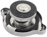 Radiator Cap 42mm Black 23 PSI1.58 Bar 158 Kpa Large S/S AF64-5045BLK - Aeroflow