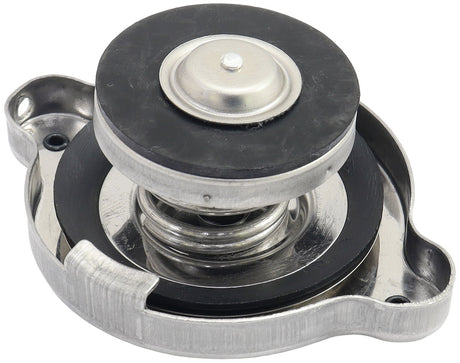 Radiator Cap 42mm Black 23 PSI1.58 Bar 158 Kpa Large S/S AF64-5045BLK - Aeroflow