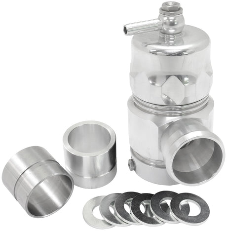 Compact Blow Off Valve Silver V-Band Weld-On Flange AF64-5049 - Aeroflow