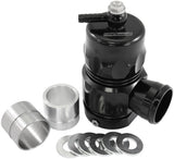 Compact Blow Off Valve Black V-Band Weld-On Flange AF64-5049BLK - Aeroflow