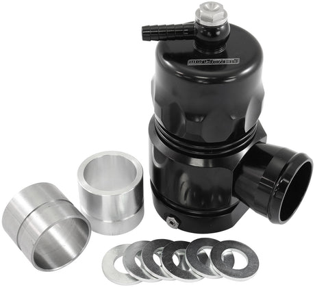 Compact Blow Off Valve Black V-Band Weld-On Flange AF64-5049BLK - Aeroflow