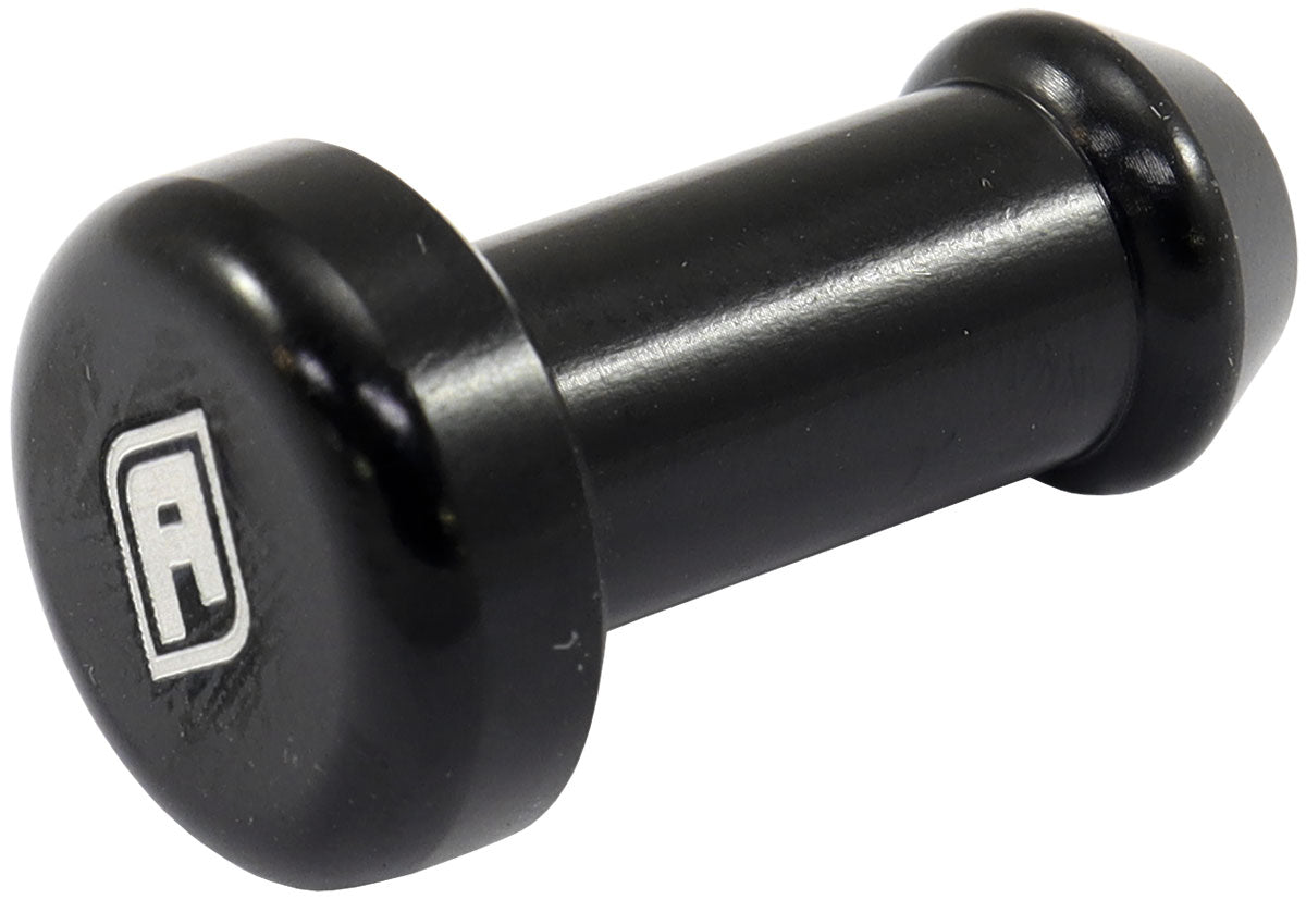 Block Off Plug 3/8" 10mm Black For Rubber Hose Heater Fuel AF64-5209BLK - Aeroflow