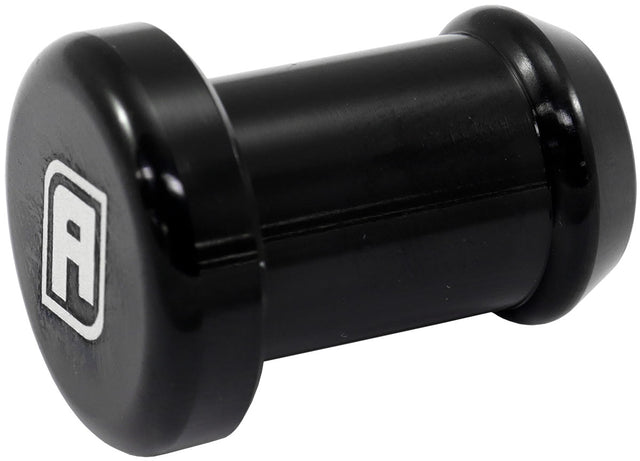 Block Off Plug 1/2" 13mm Black For Rubber Hose Heater Fuel AF64-5212BLK - Aeroflow