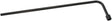 Nitrous Blow Down Tube Black 1/2" Line -8AN 524mm Length Nos - AF64-5600 Blk AF64-5600BLK - Aeroflow