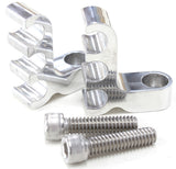 Polished 3 Wire Lead Separatorbolt Into Valve Cover Pair AF64-9703 - Aeroflow