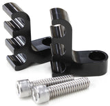 Black 3 Wire Lead Separator Bolt Into Valve Cover Pair AF64-9703BLK - Aeroflow