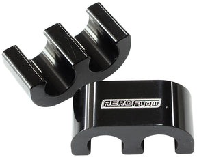 Black 2 Wire Floating Lead Wire Seperators Pair AF64-9752BLK - Aeroflow