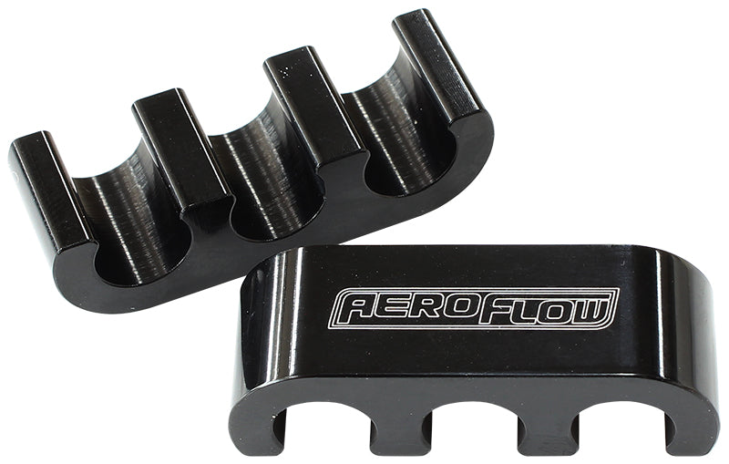Black 3 Wire Floating Lead Wire Separator Pair AF64-9753BLK - Aeroflow