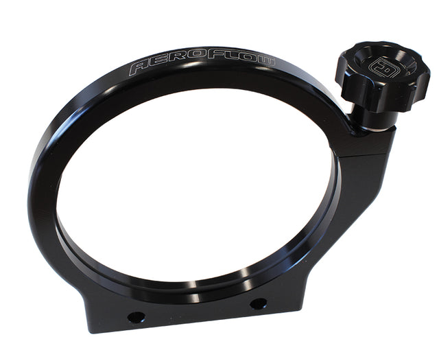 Billet Bottle Mount 6.2"/157.48mm Black AF6400-6200BLK - Aeroflow