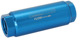 Pro Filter 60 Micron Blue Female -8 ORB 1.25" x3.5" AF66-2042 - Aeroflow