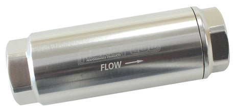 Pro Filter 10 Micron Silver Female -8 ORB 1.25 x 3.5" AF66-2042S-10 - Aeroflow