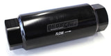 Pro Filter 60 Micron Black Female -12ORB 2" x 5.5" AF66-2044BLK - Aeroflow
