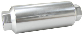 Pro Filter 10 Micron Silver Female -12ORB 2 x 5.5" AF66-2044S-10 - Aeroflow