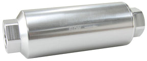 Pro Filter 40 Micron Silver Female -12ORB 2 x 5.5" AF66-2044S-40 - Aeroflow