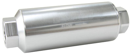 Pro Filter 40 Micron Silver Female -12ORB 2 x 5.5" AF66-2044S-40 - Aeroflow