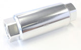 Pro Filter 60 Micron Silver Female -12ORB 2 x 5.5" AF66-2044S - Aeroflow