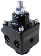 4 Port Fuel Pressure Regulator Black Carb 1600+ HP 4-12 PSI AF66-2048BLK - Aeroflow