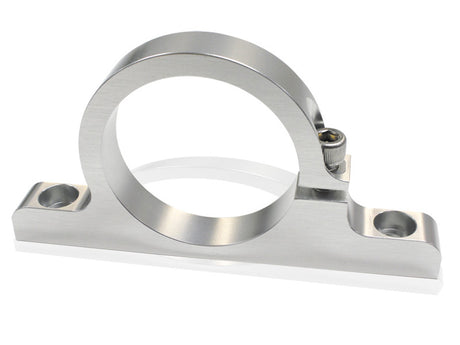 Billet Filter Bracket For 1-1/4" Diam Filt Polished AF66-2049 - Aeroflow