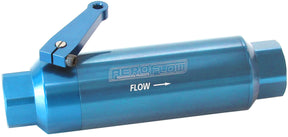 -12ORB Inline Filter With Ballvalve Stainless Steel 60 Micr AF66-2051 - Aeroflow