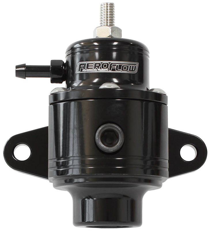 -6ORB EFI Fuel Pressure Reg 800hp Handles 98 Ron, Eth, Meth AF66-2058BLK - Aeroflow
