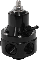 2000HP EFI Fuel Pressure Reg 4 Port -8ORB E85 Alcohol Black AF66-2060BLK - Aeroflow