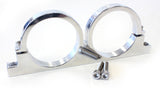 Billet Dual Bracket For 2.5" Diam Filter AF64-2150 AF66-2246 - Aeroflow