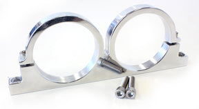 Billet Dual Bracket For 2.5" Diam Filter AF64-2150 AF66-2246 - Aeroflow
