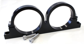 Billet Dual Bracket For 2.5" Diam Filter AF64-2150 AF66-2246BLK - Aeroflow