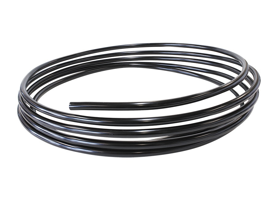 1/4" Alloy Hard Line (6.35mm) Black Anodised E85 25ft 7.5M AF66-2998BLK - Aeroflow