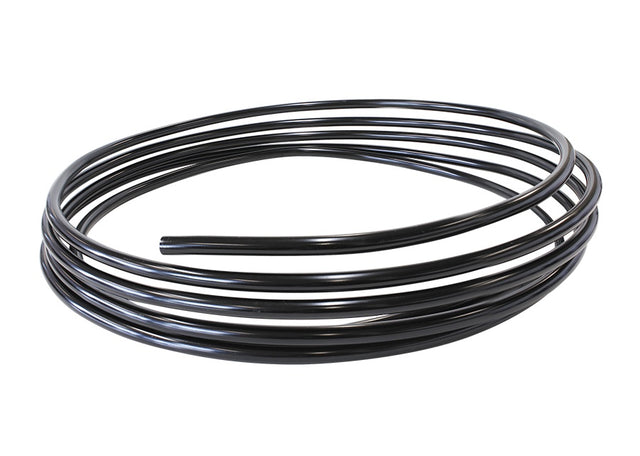 1/4" Alloy Hard Line (6.35mm) Black Anodised E85 25ft 7.5M AF66-2998BLK - Aeroflow