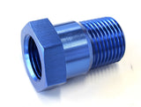 Temperature Probe Adapter Blue 3/8" Male 5/8" Female AF660-06 - Aeroflow