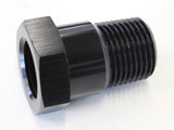 Temperature Probe Adapter Black 3/8" Male 5/8" Female AF660-06BLK - Aeroflow