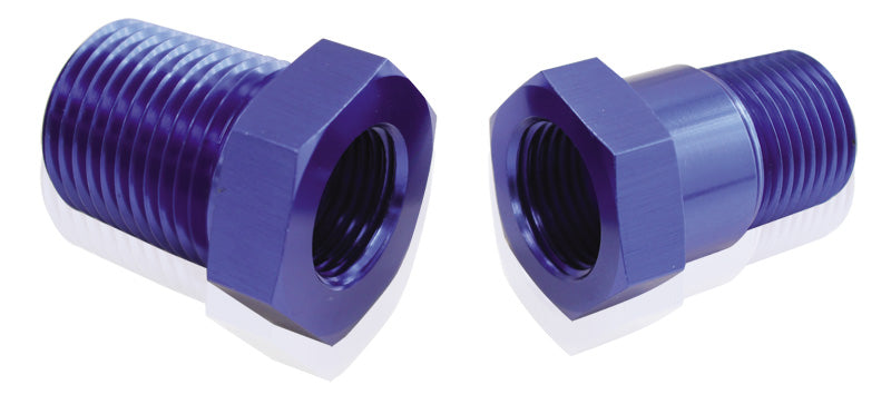Temperature Probe Adapter Blue 1/2" Male 5/8" Female AF660-08 - Aeroflow