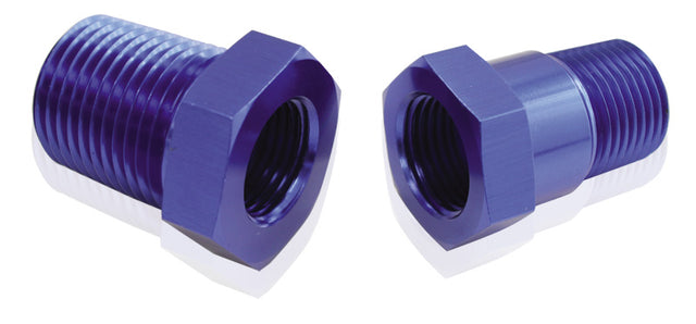 Temperature Probe Adapter Blue 1/2" Male 5/8" Female AF660-08 - Aeroflow
