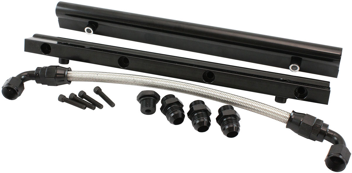 GM LS Modular Fuel Rail Kit Intake Manifold Hi Rise AF6999-6004 - Aeroflow