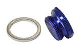 Holley Inlet Bowl Blank Plug Blue 7/8" x 20 Plug / Blank AF700-00 - Aeroflow