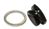 Holley Inlet Bowl Blank Plug Black 7/8" x 20 Plug / Blank AF700-00BLK - Aeroflow